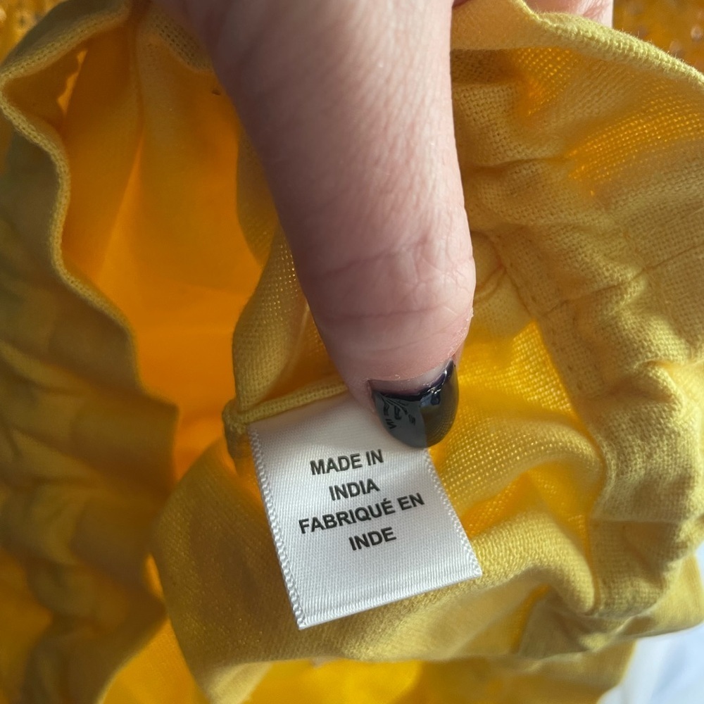 NEW House of Harlow Handwoven Hand Bag Purse Raffia Yellow Gold Vacation Resort - Picture 8 of 13